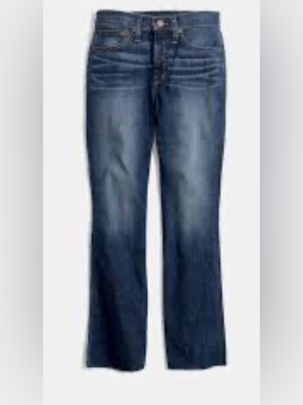 MADEWELL Cali Demi Boot Cut frayed hem Jeans